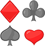 card symbols decor