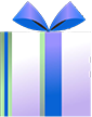 gift box with ribbon